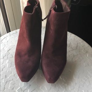 Via Spiga Suede Booties